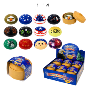 Stress Relief Squeezies Display Box Steamer Packaging