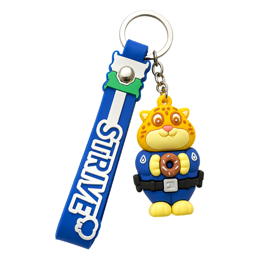 YS-510 PVC Selected Keychains Mix Color 300pcs/ctn
