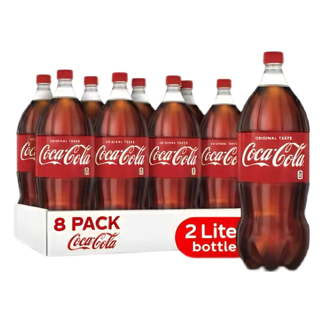 Coca Cola 2 Liter Pet Bottle Carbonated Soft Drink