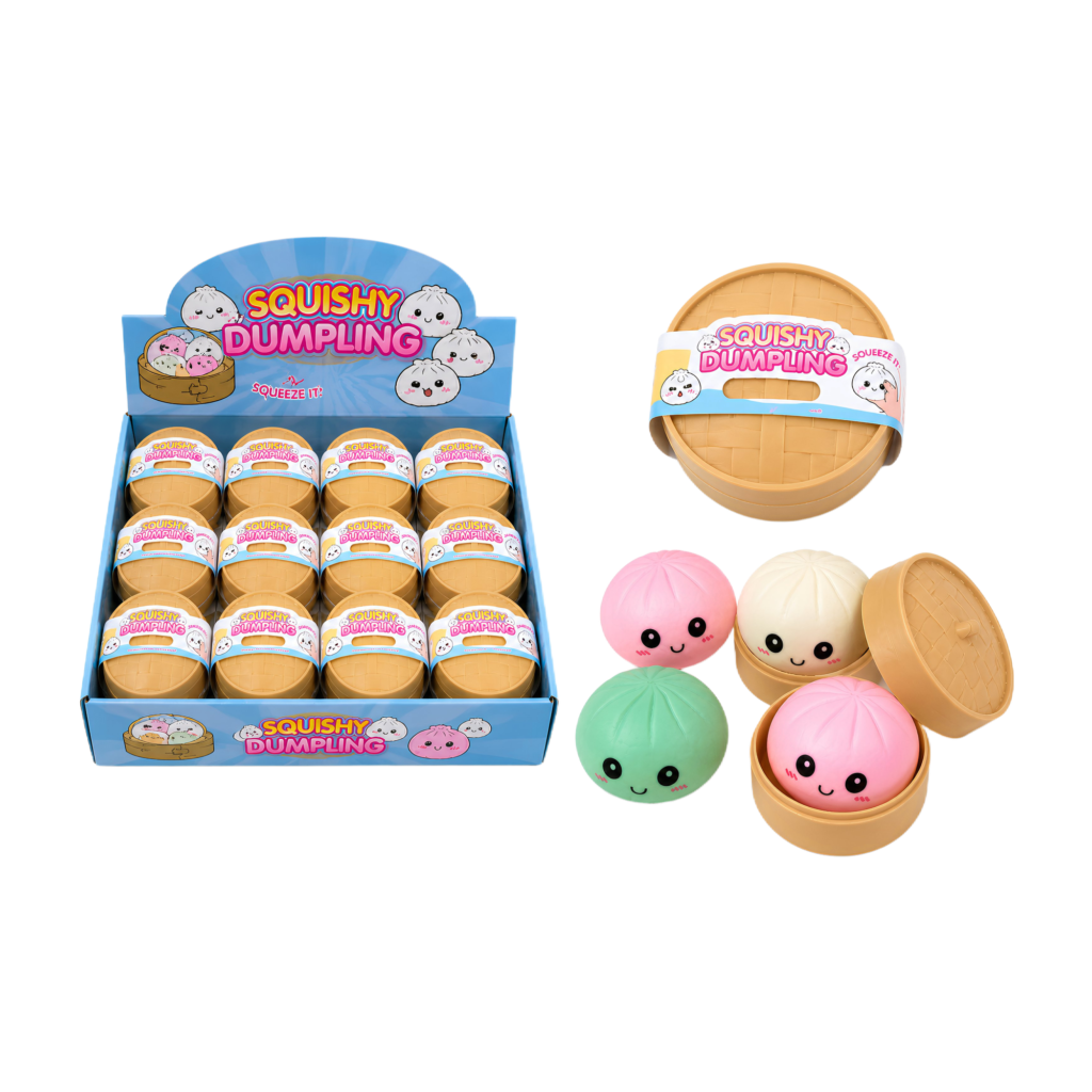 Baozi Steamers Colored Label Display Box Assortment