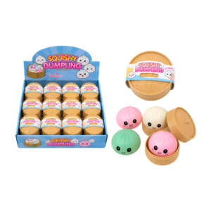 Baozi Steamers Colored Label Display Box Assortment