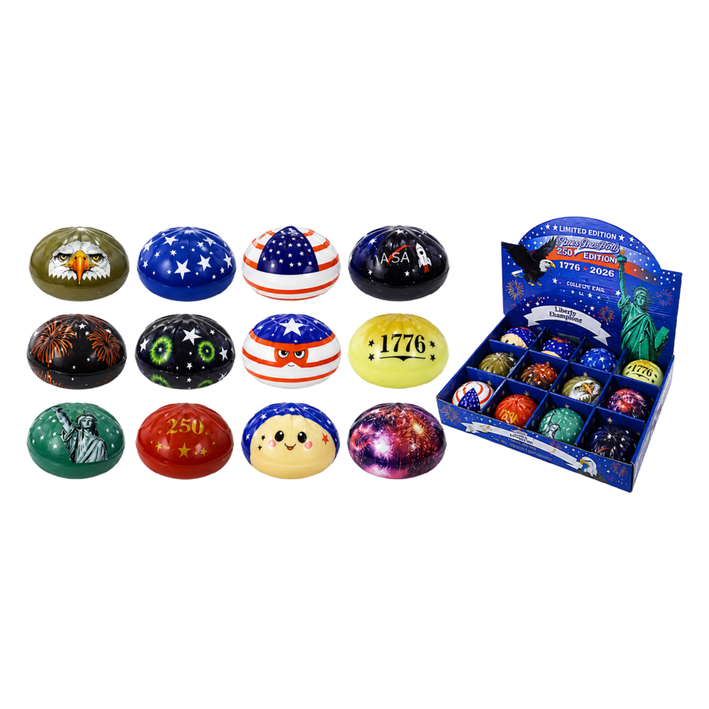 Stress Relief Squeezies Display Box Packaging