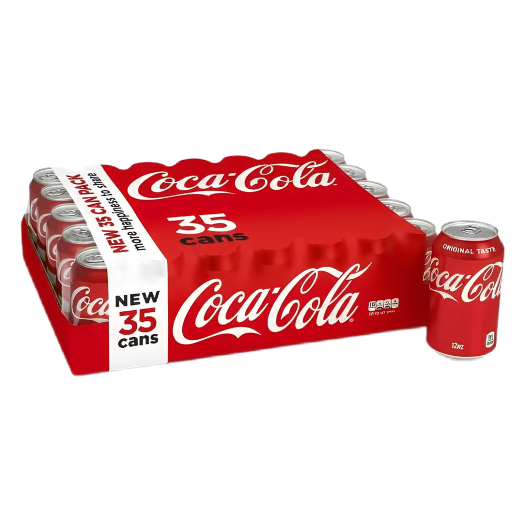 Coca Cola 12 Oz Can Carbonated Soft Drink 35/Pack