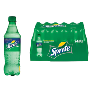 Sprite Lemon-Lime Soda 20 oz PET Bottle Refreshing Citrus Soft Drink