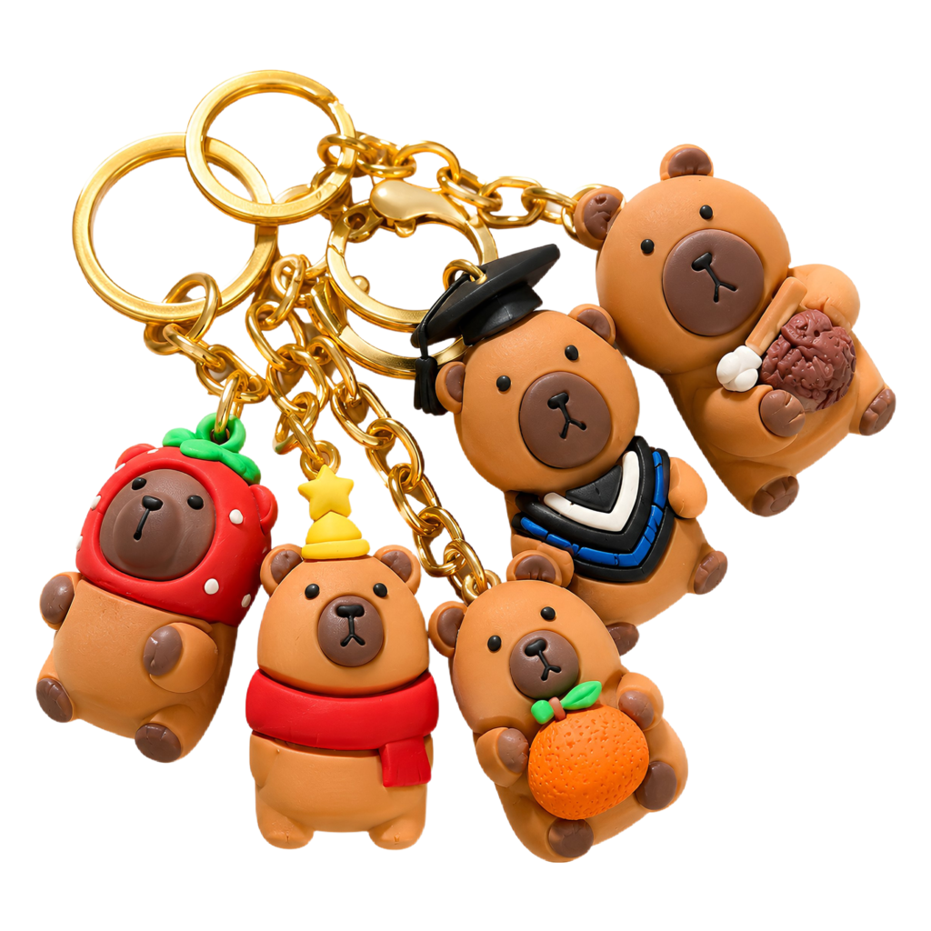 YS-529 PVC Selected Keychains Mix Color 300pcs/ctn