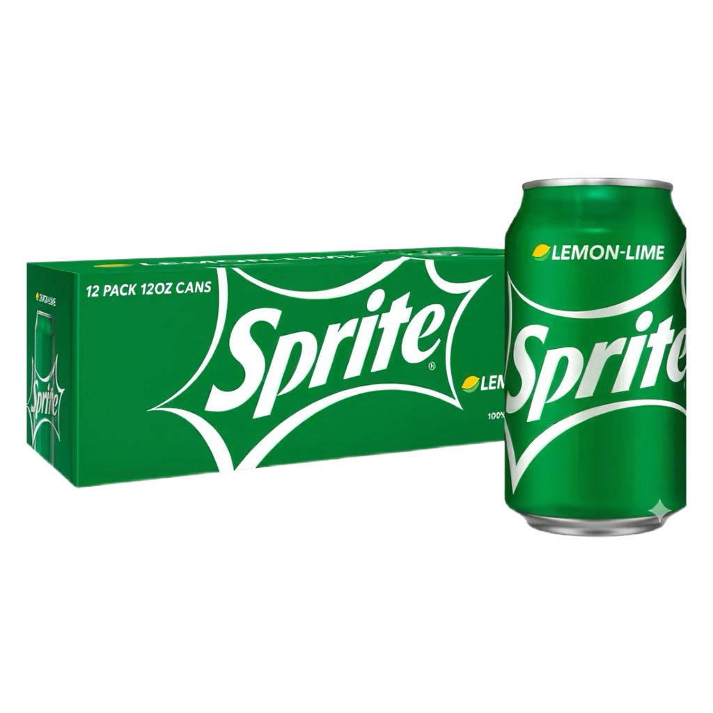 Sprite Lemon-Lime 12 Oz Can Carbonated Soft Drink 12/Pack