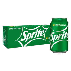 Sprite Lemon-Lime 12 Oz Can Carbonated Soft Drink 12/Pack
