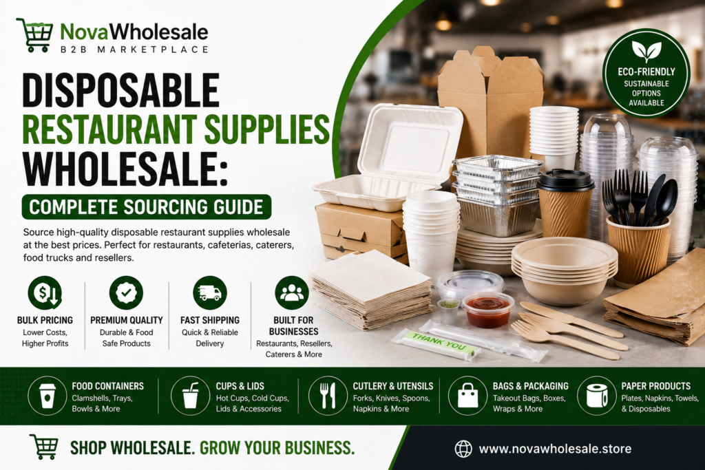 Disposable Restaurant Supplies Wholesale: Complete Sourcing Guide"