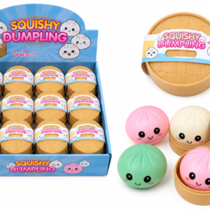 Baozi Squishy with Steamer Display Box