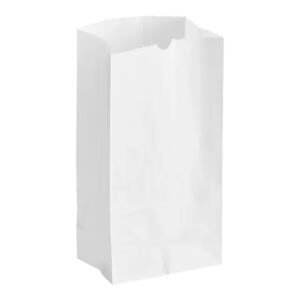 # 4 Heavy Duty White Paper Retail Bag  500/case