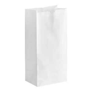 # 8 Heavy Duty White Paper Retail Bag 500/case