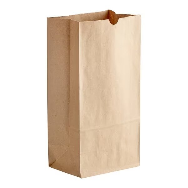 # 8 Natural Kraft Heavy Duty Brown Paper Retail Bag.    500/case