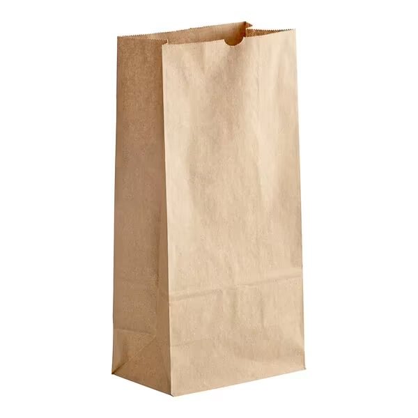 # 16 Natural Kraft Heavy Duty Brown Paper Retail Bag.   500/case