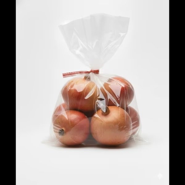 12" X 20" Heavy Duty Clear LDPE Flat Poly Bag 1.5 Mill.  1000/case