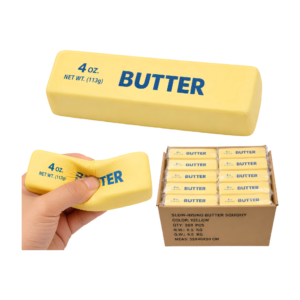 Slow-Rising Butter Squishy Yellow