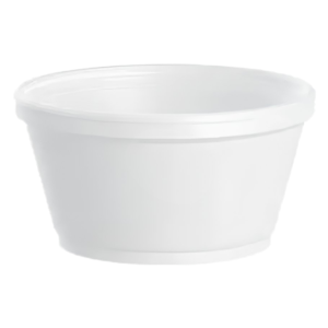 8 Oz Dart Insulated Foam Food Containers 2.1" x 3" x 4.2" 8SJ20. 1000/case