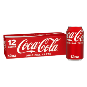 Coca Cola 12 Oz Can Carbonated Soft Drink 12/Pack