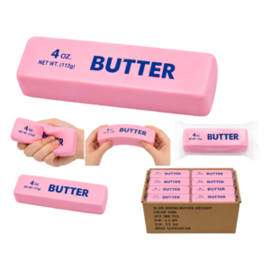 Slow-Rising Butter Squishy Pink