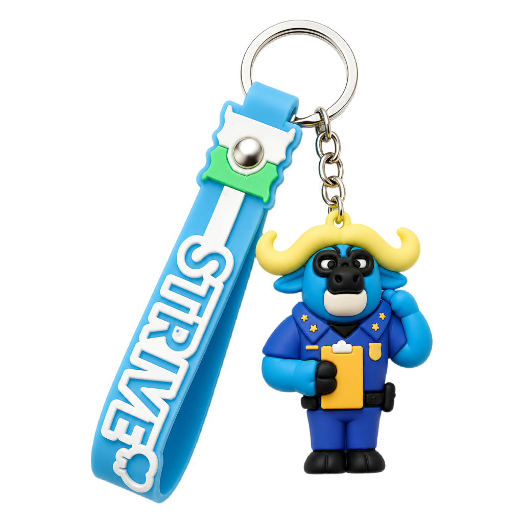 YS-509 PVC Selected Keychains Mix Color 300pcs/ctn