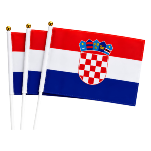 SJ-92 World Cup Hand- Waving Flags 14*21cm 100pcs/bag