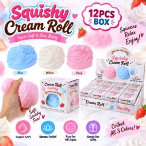 New Vaseline Multi-Fan Manufacturing Process Squeeze Toy