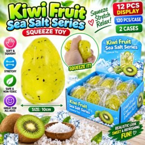 Kiwi Fruit Sea Salt Series Squeeze Toy