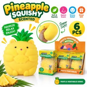 Large-Sized Pineapple Squeeze Toy