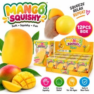 Large-Sized Mango Squeeze Toy